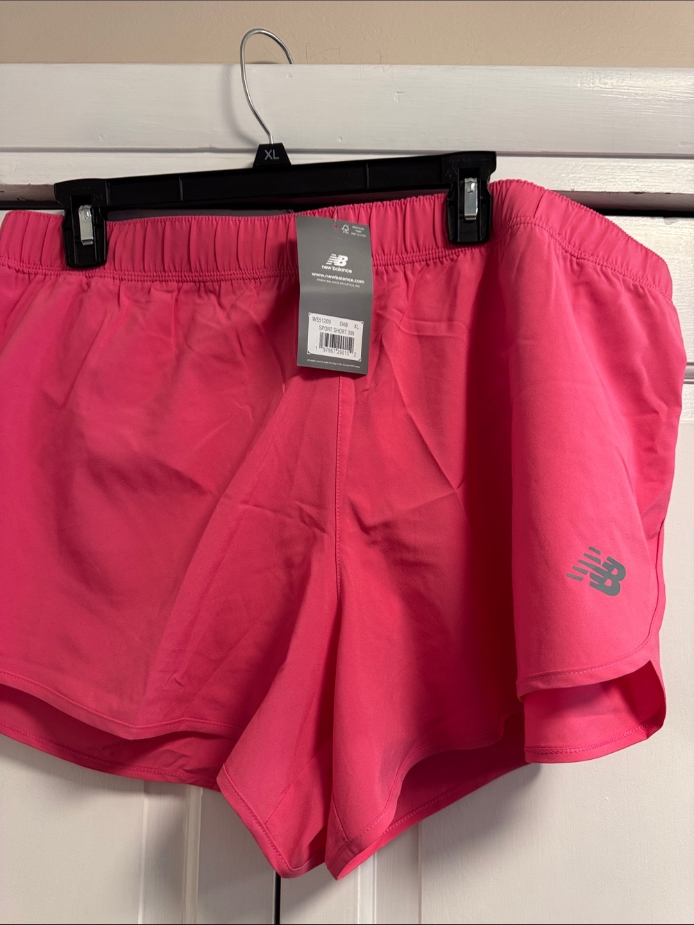 New Balance Women's Hot Pink Athletic Shorts
